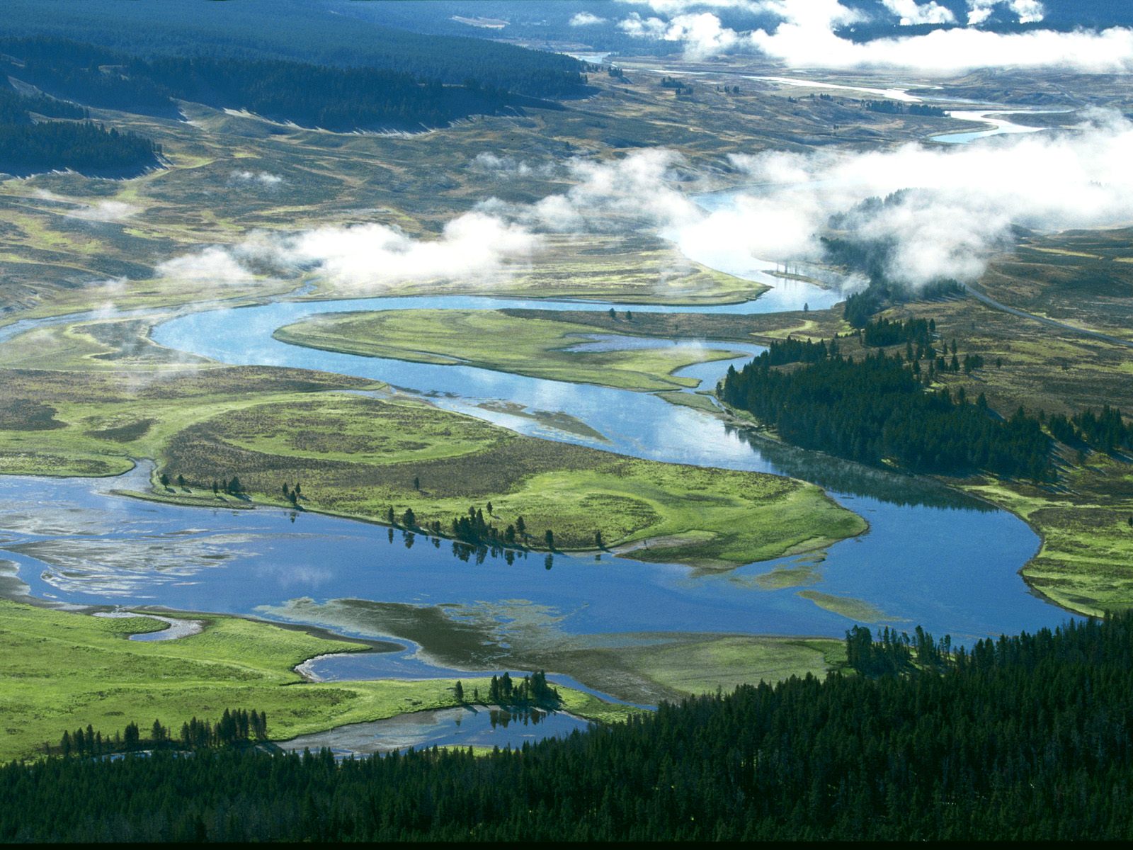 Yellowstone river